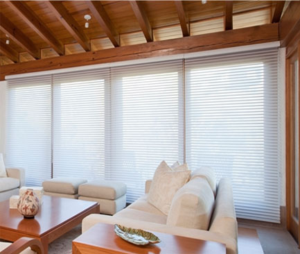 Perfectly clean custom blinds from Oregon Blinds' blind cleaning service